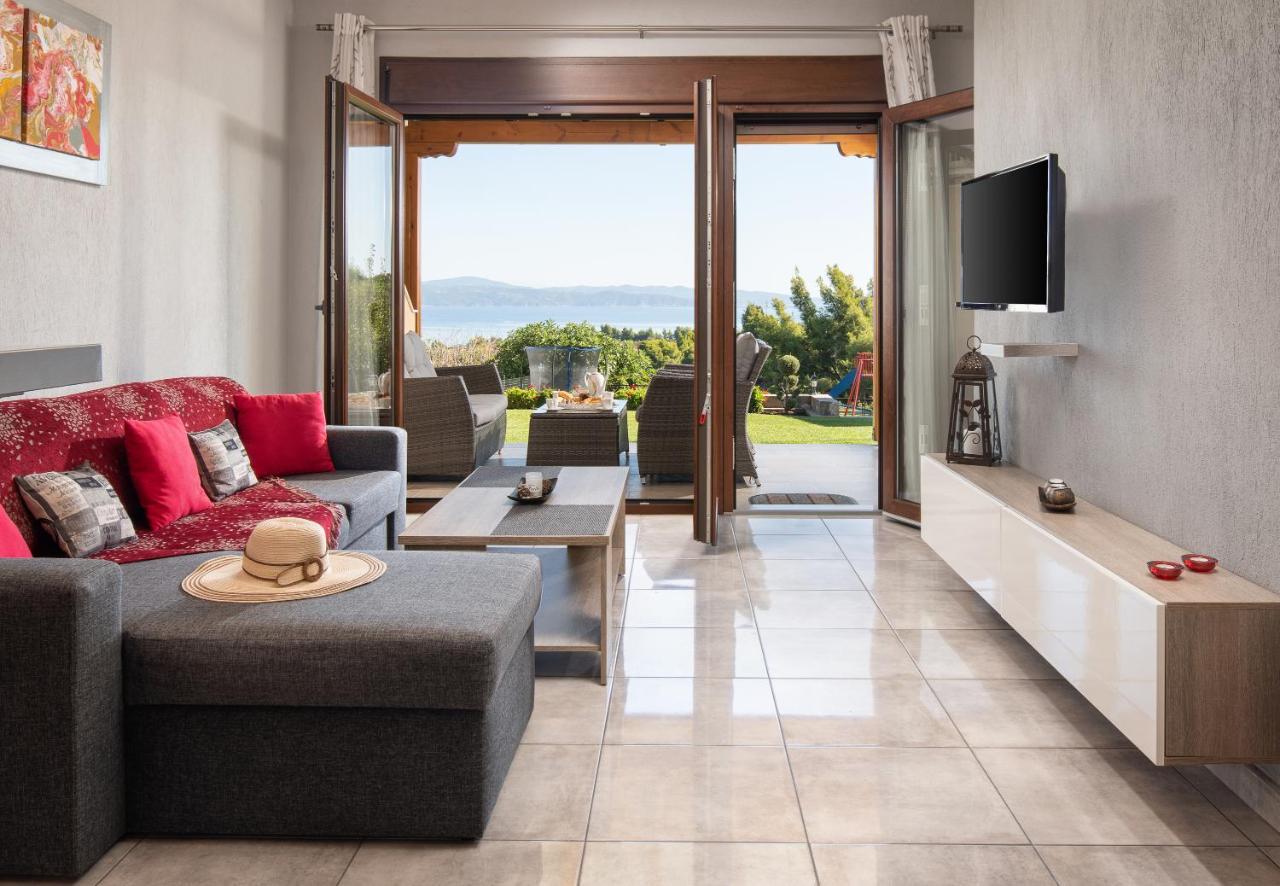 Xalonia Seaview Apartment Áyios Nikólaos Luaran gambar